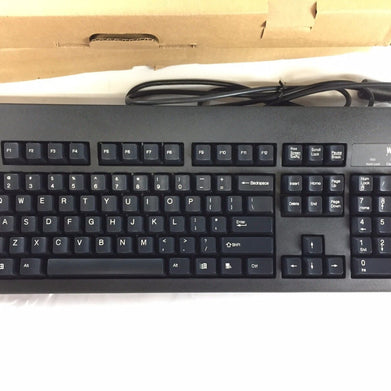 Wyse 901716-06L USB Keyboard Black US 104 Keys With PS2 Port Lot of (2)