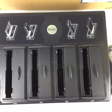 Dell F0075 D-Family Battery Charger 4 Slot Bay ADTC300 Inspiron Latitude