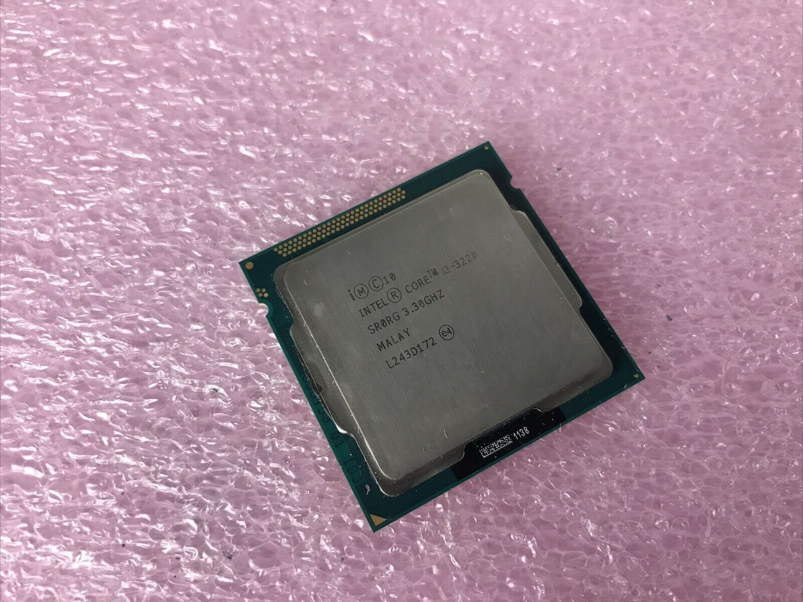 Intel Core i3 3220 3.30GHz Dual Core CPU Processor SR0RG