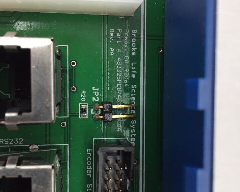 Brooks Systems 483325PCB REV. AA Replacement Board