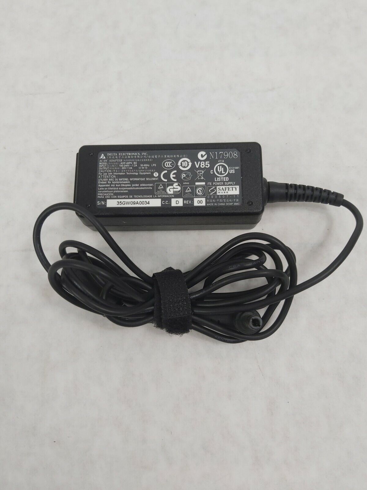 Genuine Delta Asus ADP-40PH AB 40W AC Power Adapter 19V 2.1A
