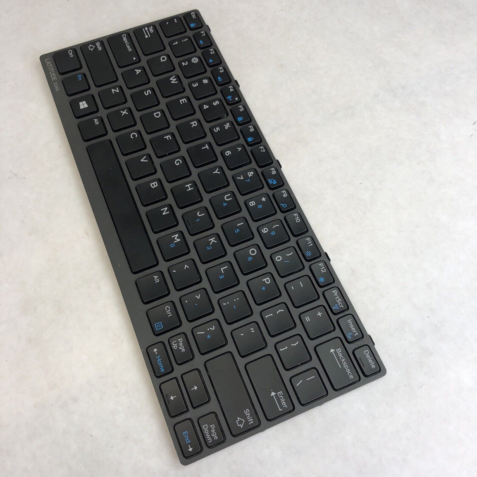 Dell Latitude Replacement Keyboard With Frame Model NSK-LKAUW 01