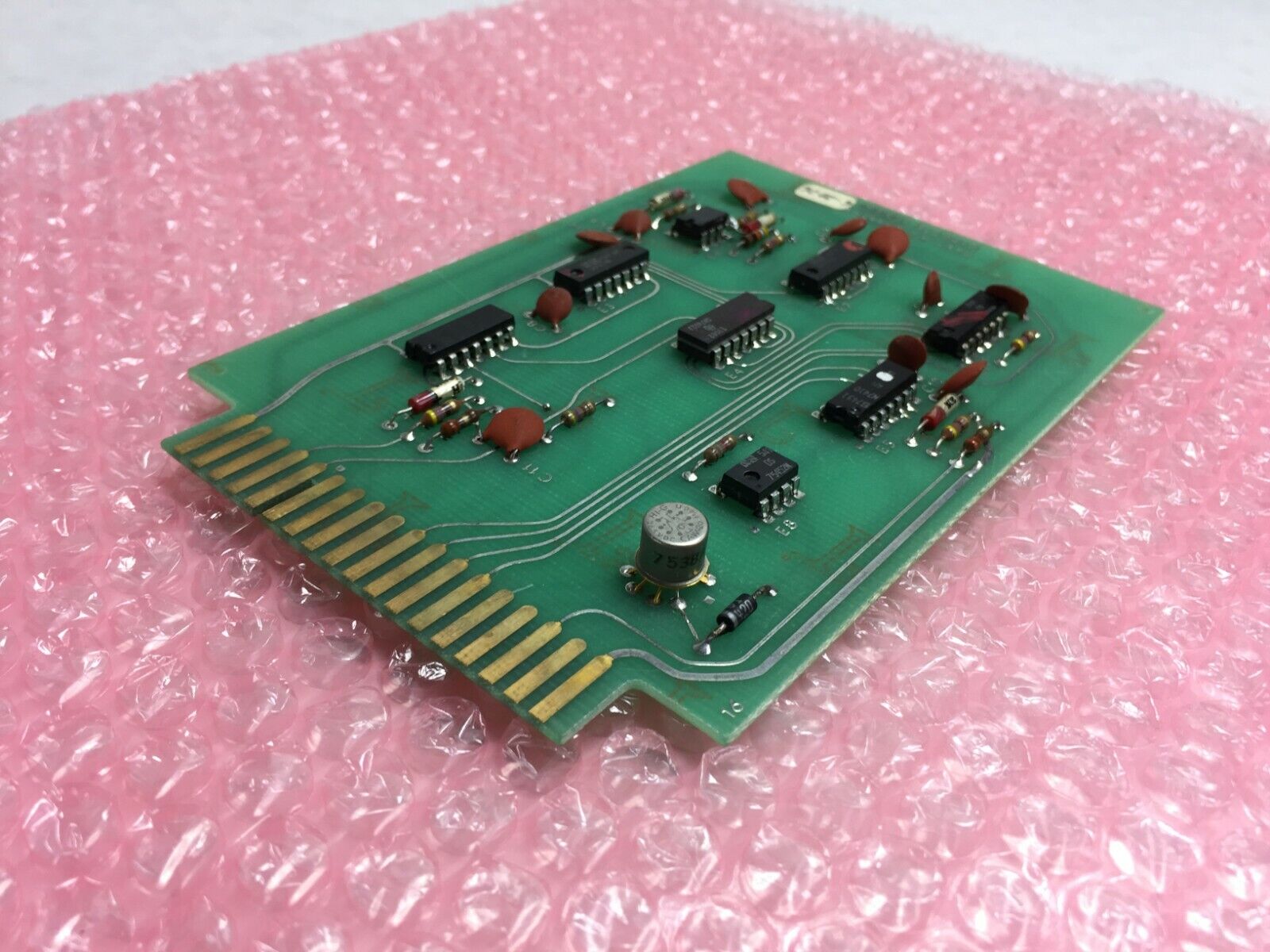 Vintage 1976 MSI Pipette Logic 24861-5  Micromedic Card