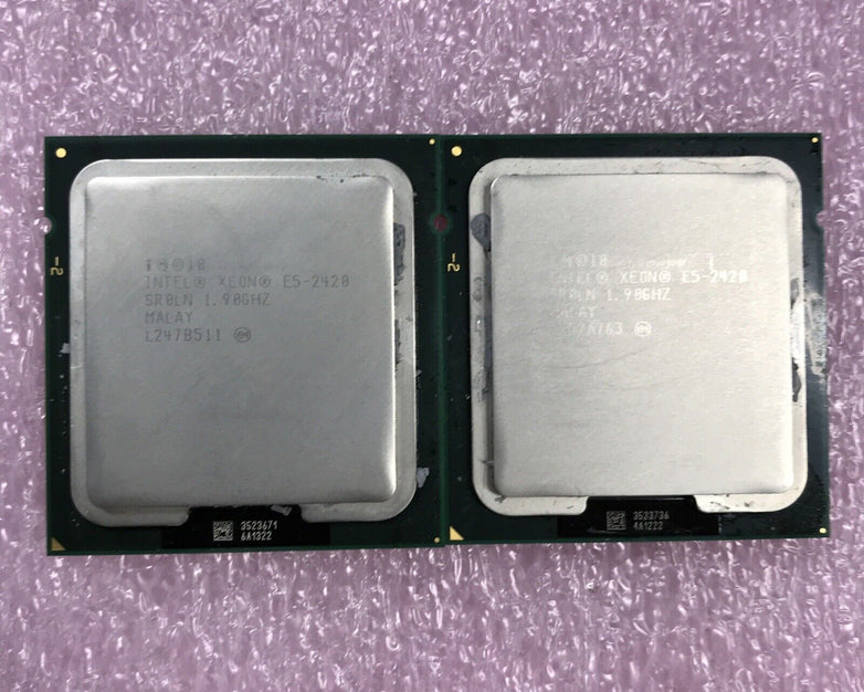 (Lot of 2) Intel Xeon E5-2420 SR0LN 1.9GHz (Tested and Working)