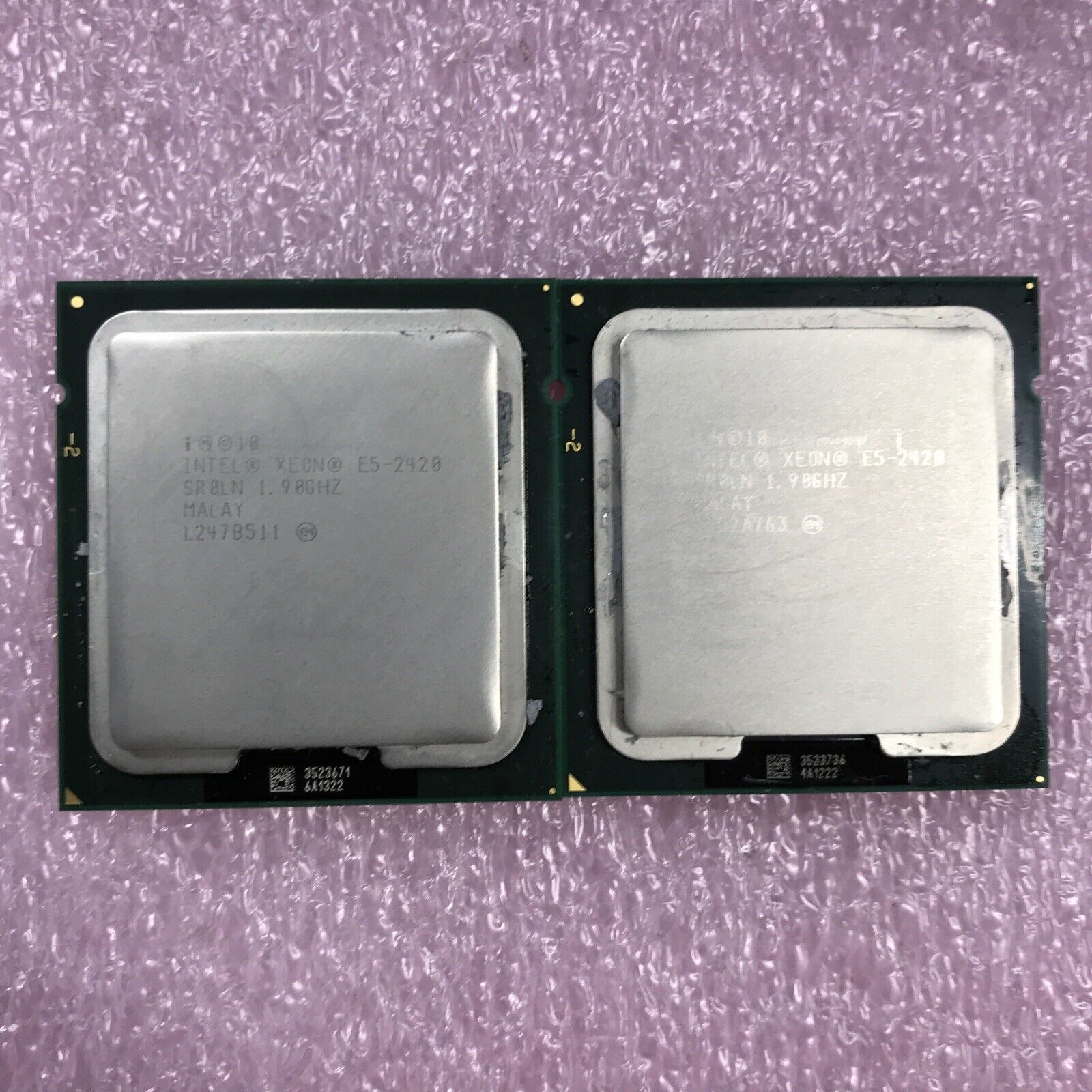 (Lot of 2) Intel Xeon E5-2420 SR0LN 1.9GHz (Tested and Working)