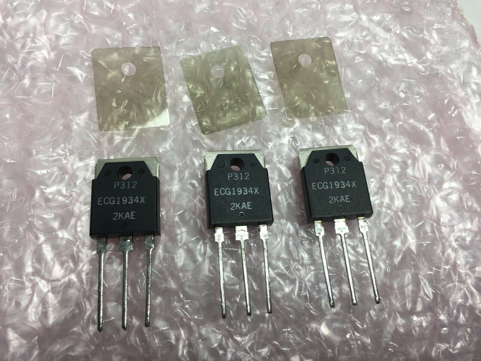NOS ECG1934X Transistor   Lot of 3