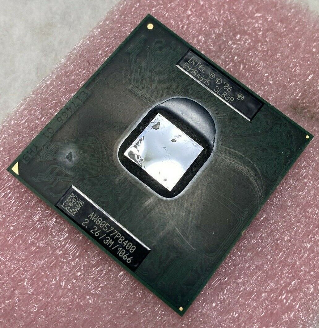 Intel SLB3R 2.26Ghz P8400 1066Mhz 3Mb Core 2 Duo Mobile Processor CPU
