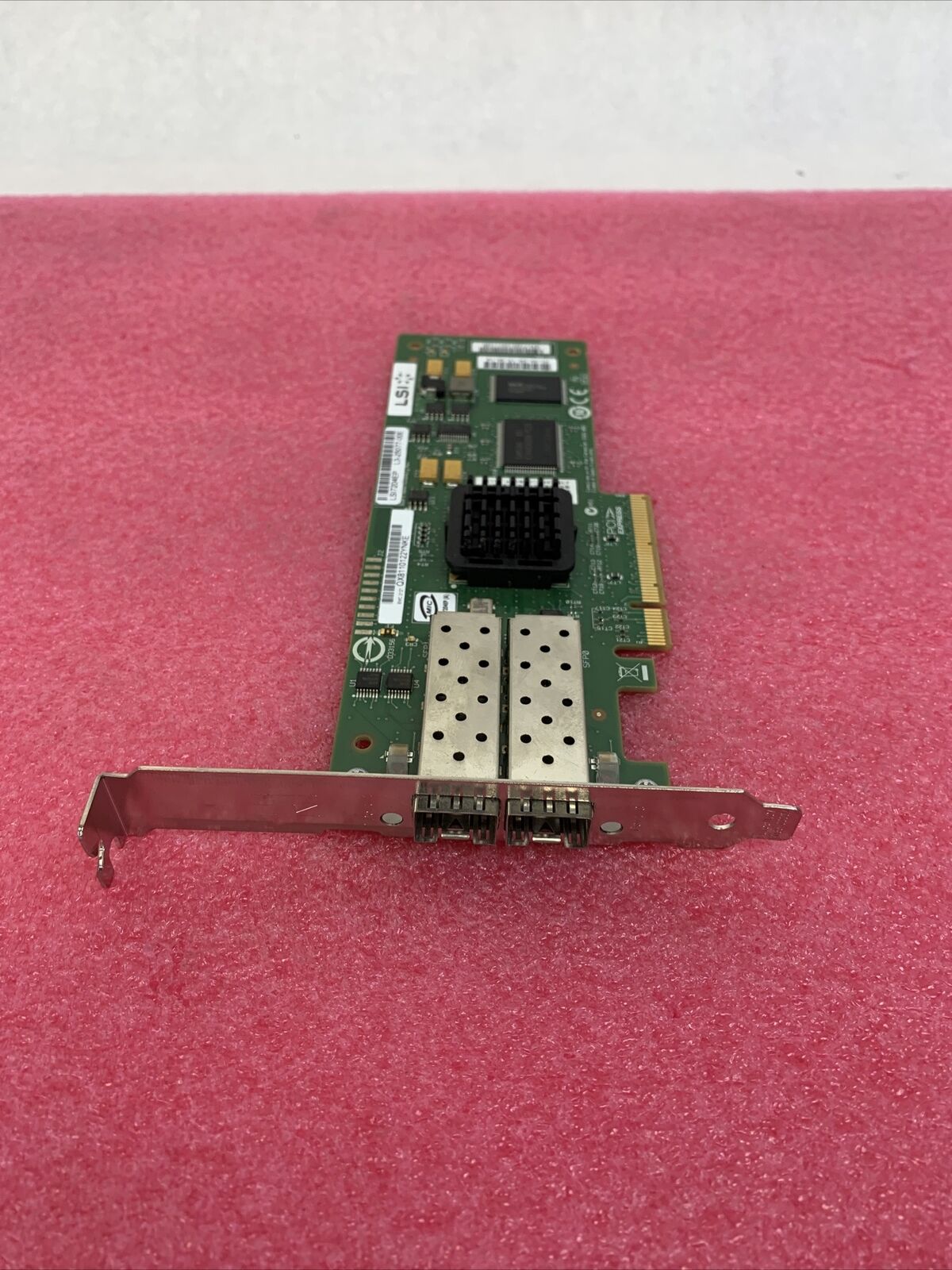 LSI 7204EP-LC 4GB Dual-Port PCIe Fiber Channel