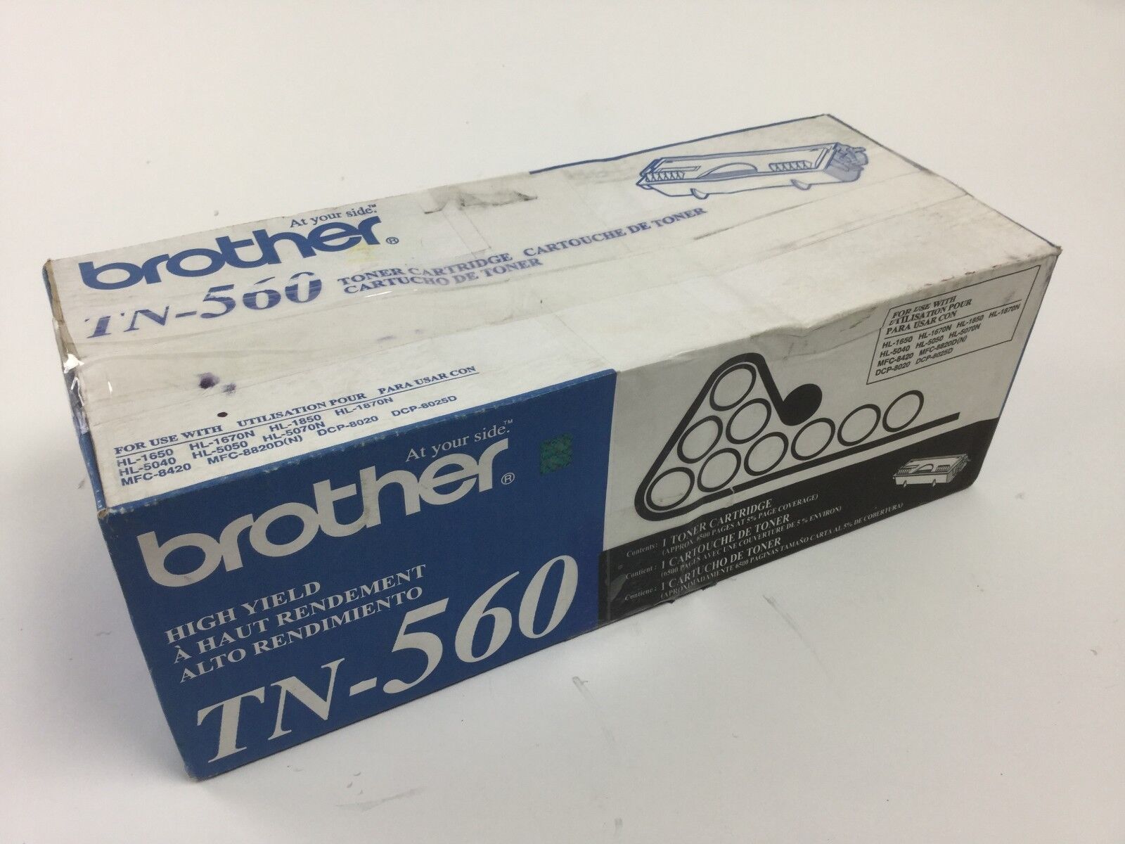 Brother TN-560 Black Toner Cartridge Genuine