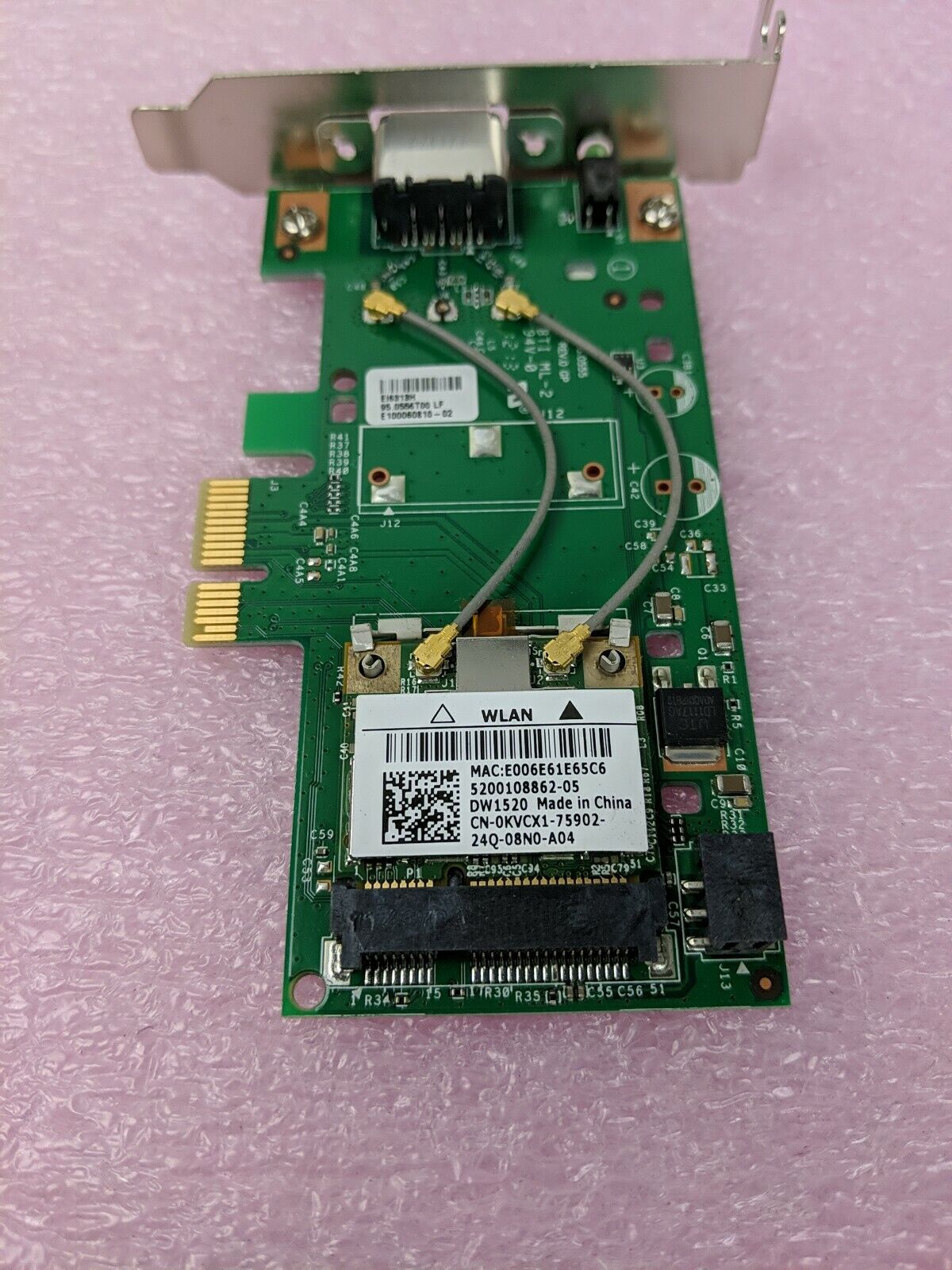 Genuine Dell Broadcom BCM943224HMS PCI-e WiFi Wireless Adapter Card 8VP82