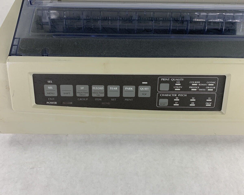 OKI Data Microline 391 Turbo 9 Pin Printer GE7300A For Parts and Repair
