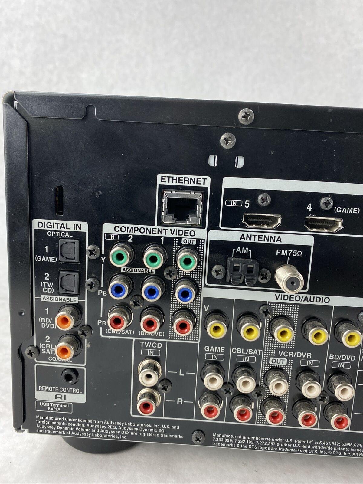 Onkyo HT-RC360 7.2 Channel Network Audio Video Receiver NO SOUND parts repair