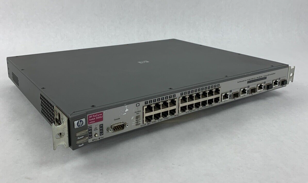 HP ProCurve 3400cl J4905A  Network Managed Switch