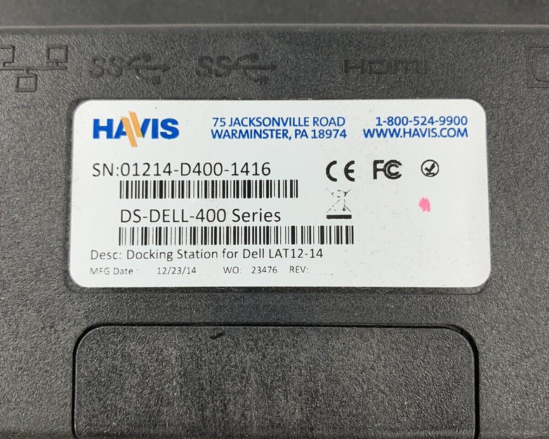 Havis DS-Dell-400 Series Docking Station