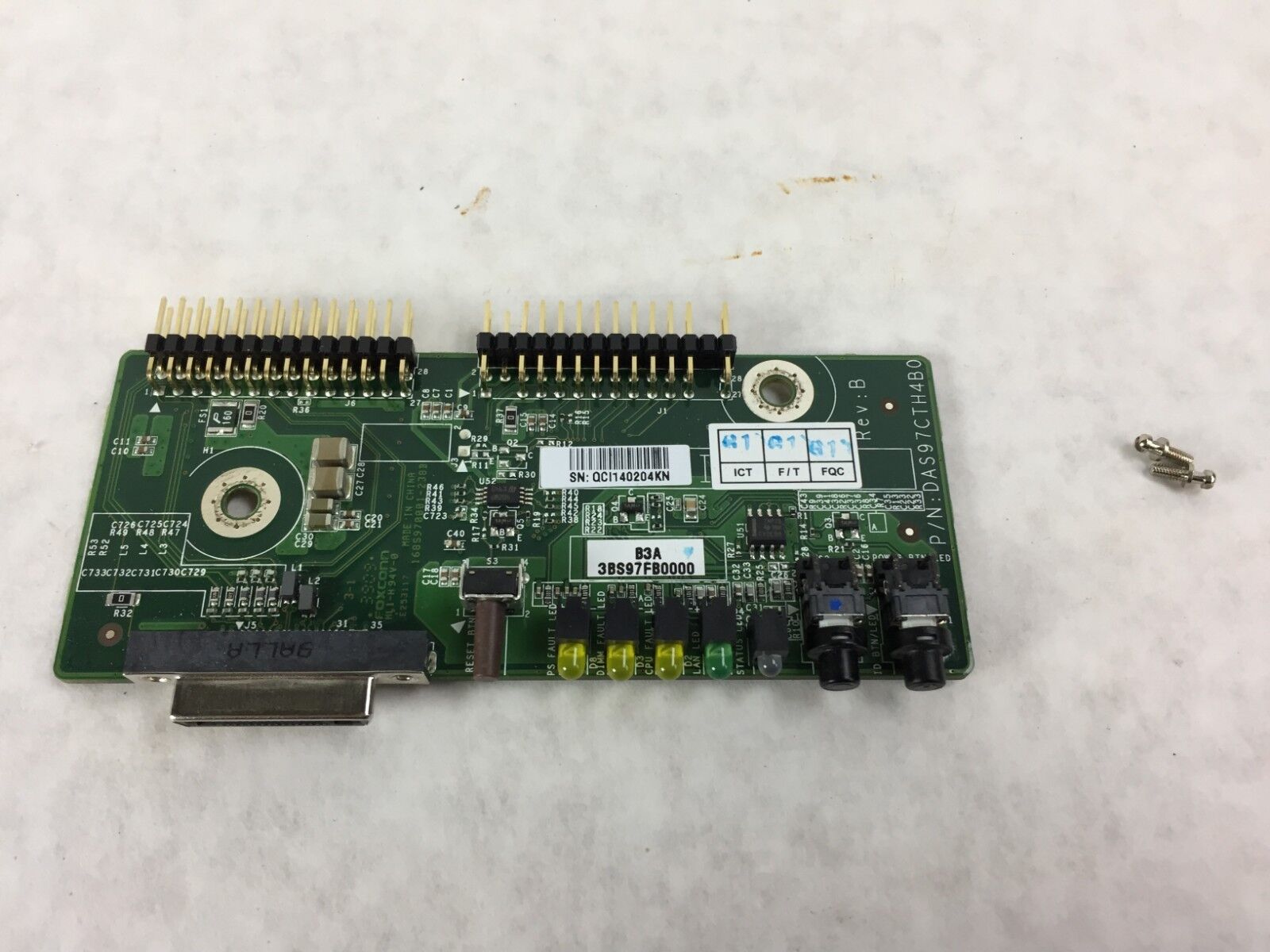 Cisco US C200 M1 Font Panel Circuit Board DAS97CTH4B0 Rev B
