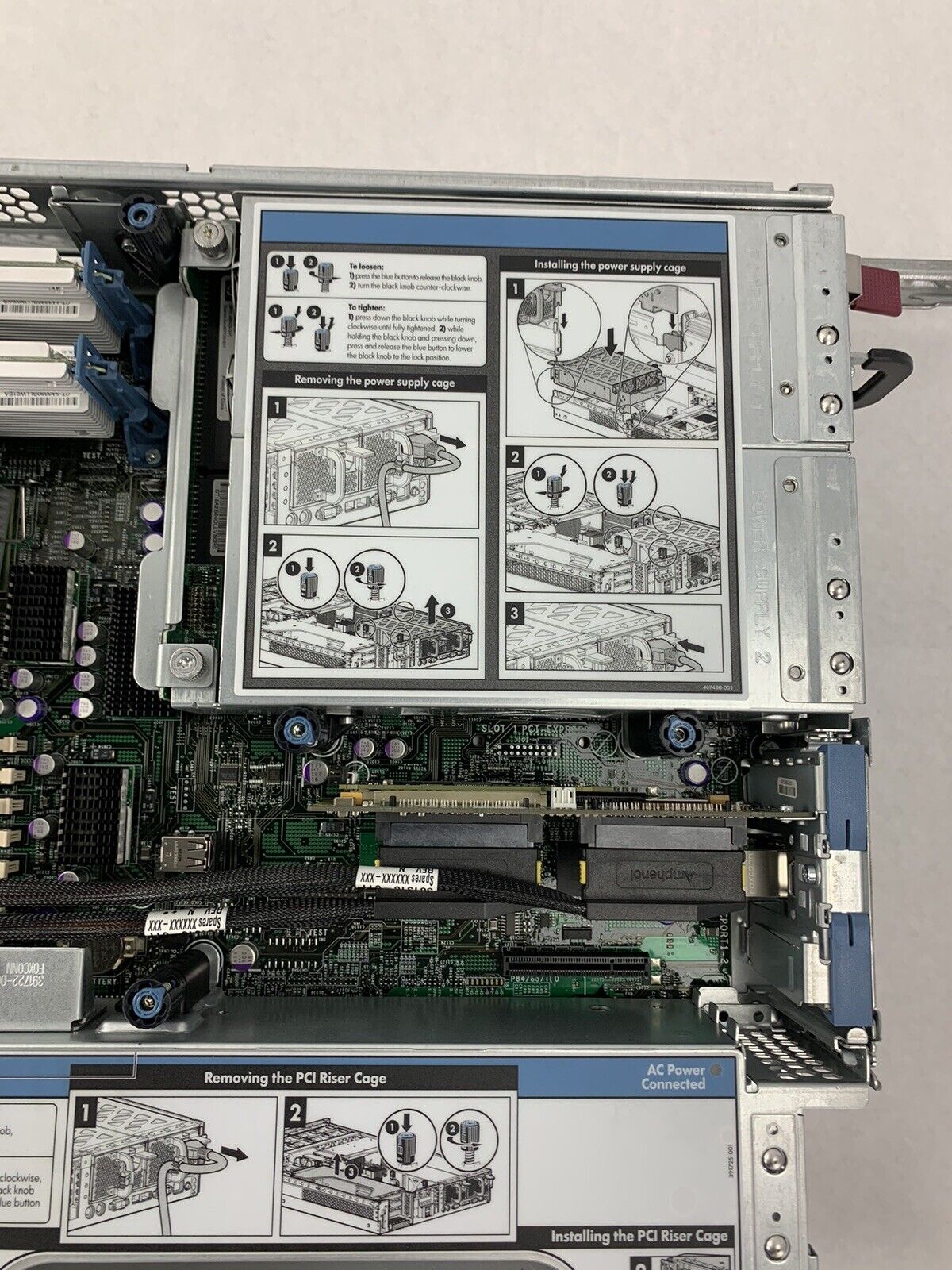 HP ProLiant DL380 G5 2x Xeon E5440 2.83 GHz 4GB RAM NO OS NO HDD