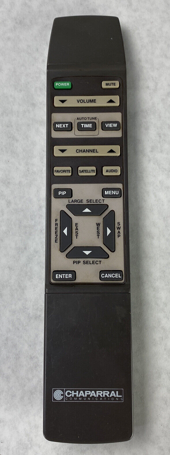 Chaparral Communications 11-3999-1 Monterey UHF/IR Remote Control BAD CHup