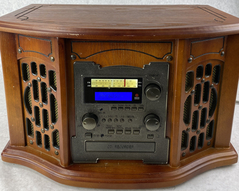 Innovative Tech ITRR-501 Wooden 5 In 1 Stereo System NEEDS REPAIR