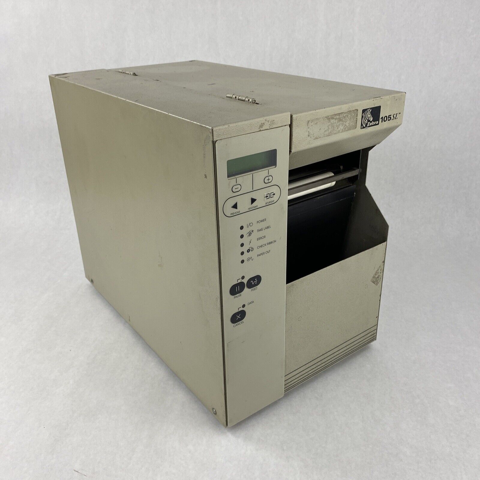 Zebra 105SL Thermal Label Printer 10500-2001-0030 w/ Serial and Parallel