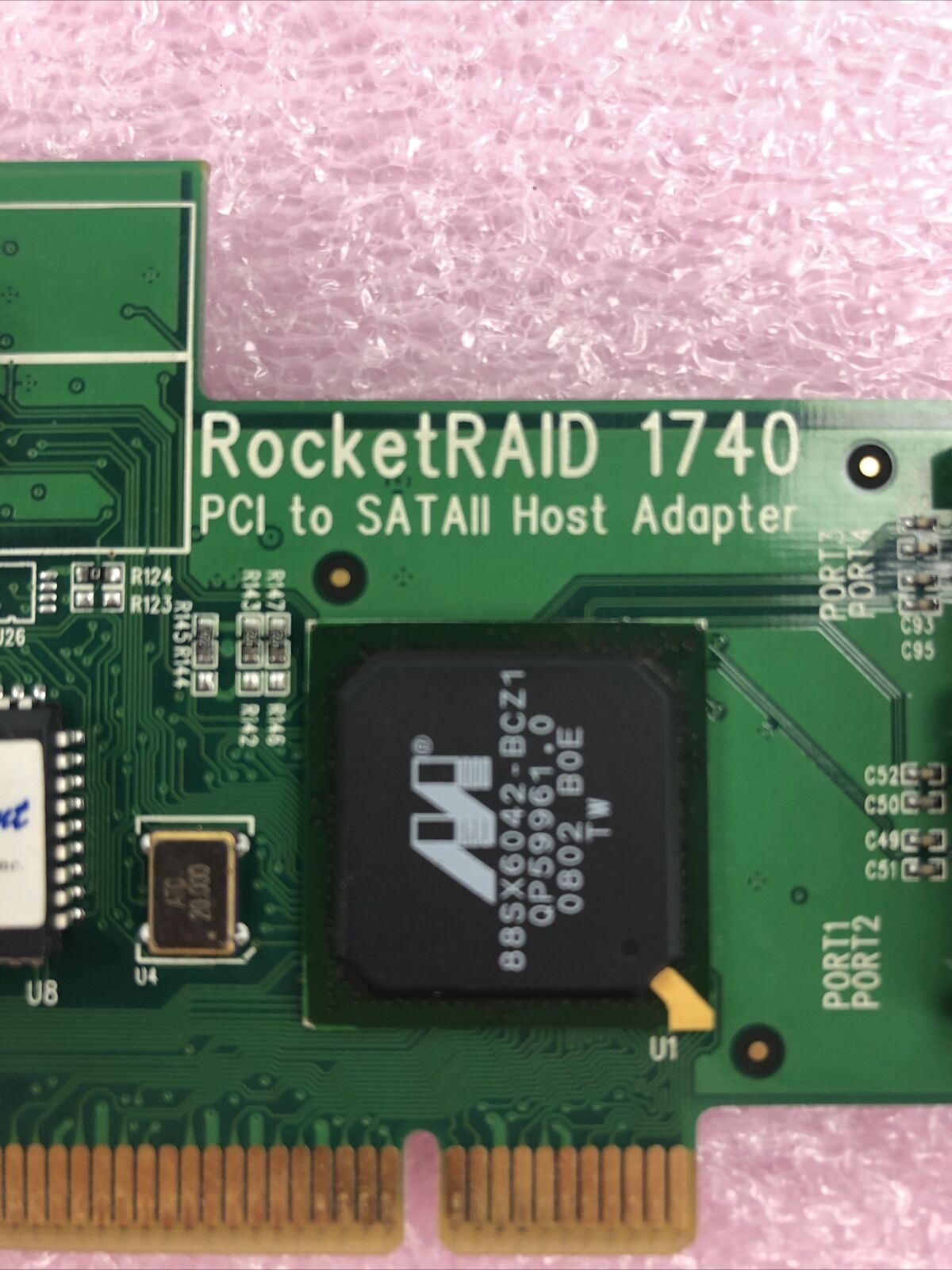 HIGHPOINT RocketRAID 1740 PCI 32-bit 33/66MHz 4x SATA2 RAID