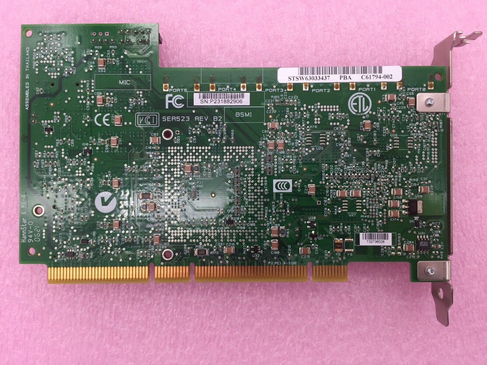Intel C61794-002 SATA RAID Controller PCI-X 64MB