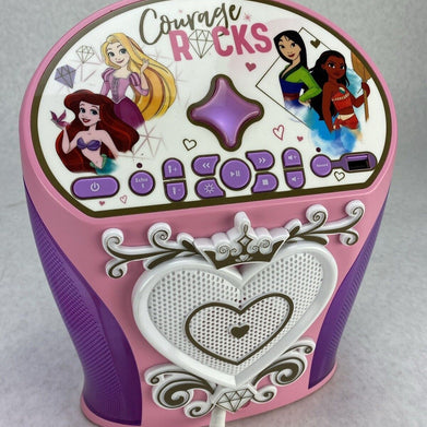 Ekids Di-554DPEXv1 Courage Rocks Disney Princess Karaoke Microphone Amp