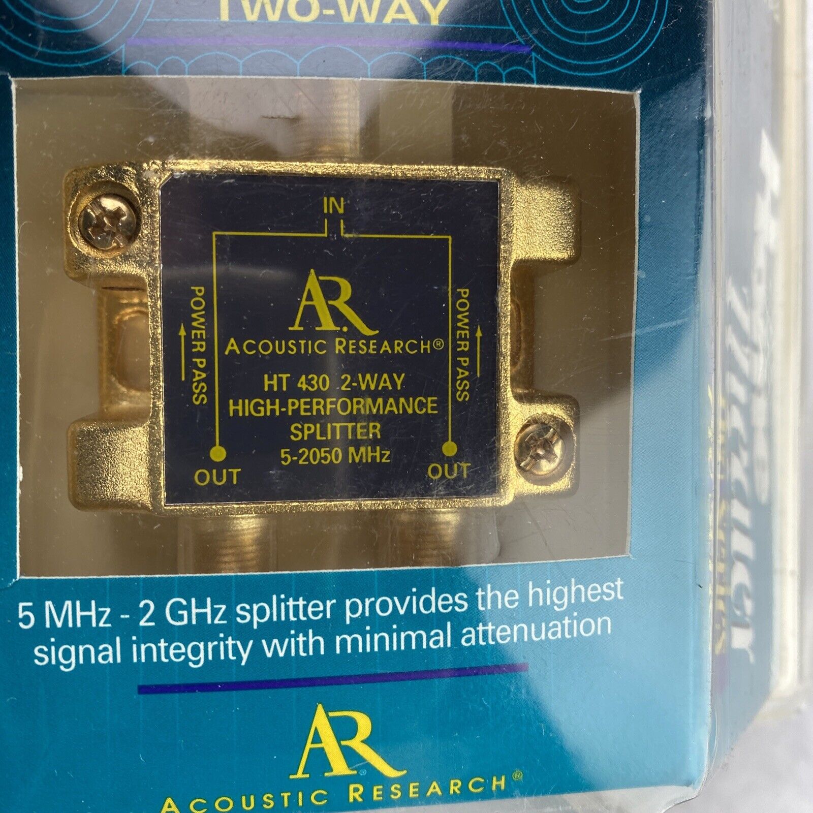 AR Home Theater Pro Series Video RF Splinter HT430 New