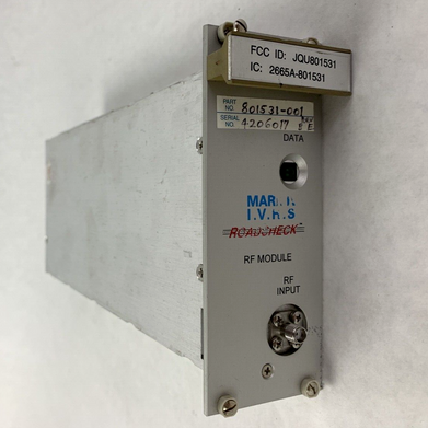 MARK IV  I.V.H.S 801531-001 Roadcheck RF Data Module