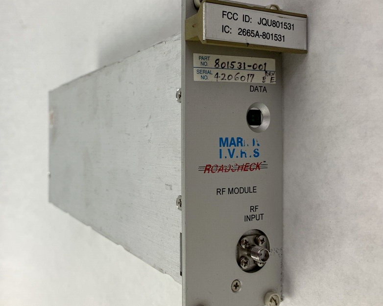 MARK IV  I.V.H.S 801531-001 Roadcheck RF Data Module