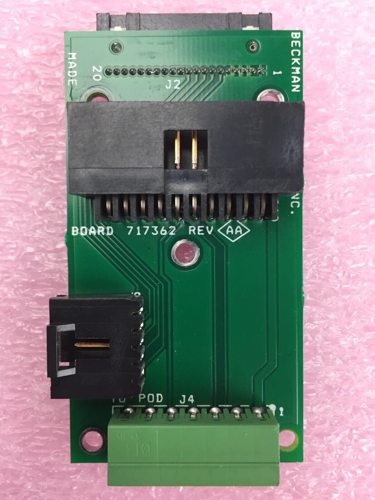 Beckman Coulter 717362 - Rev. AA - Replacement Part
