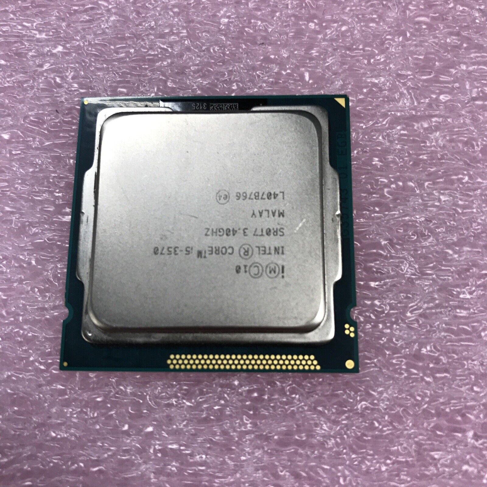 Intel Core i5-3570 3.40GHz Quad-Core CPU Processor SR0T7 LGA1155 Socket