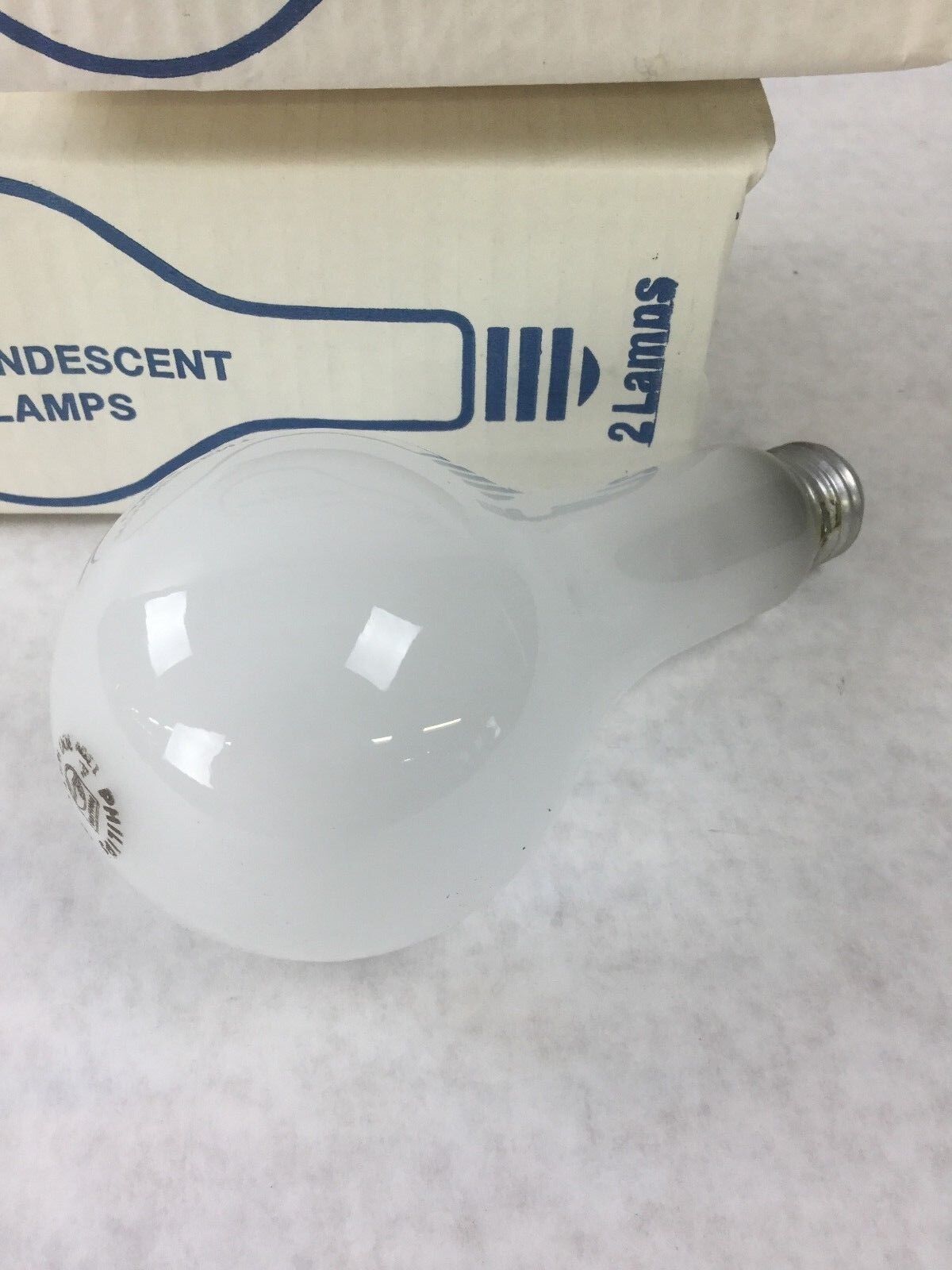Philips 300M/99IF Frost Incandescent Light Bulb 300W, 130 volt, Lot of (4) NEW