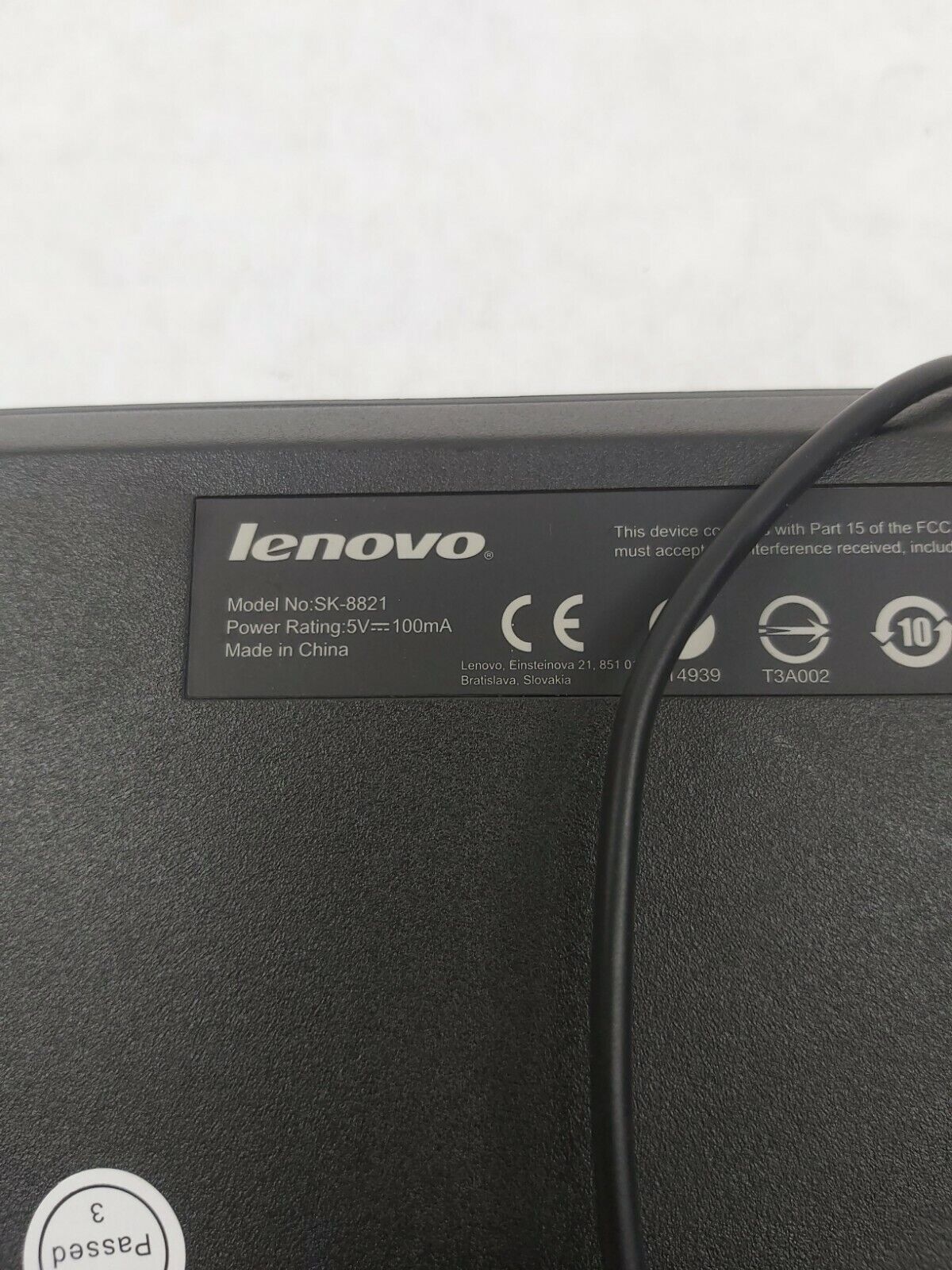 Lenovo SK-8821 Keyboards and MOEUUO or MSU1175 Mice Keyboard/Mouse Combo