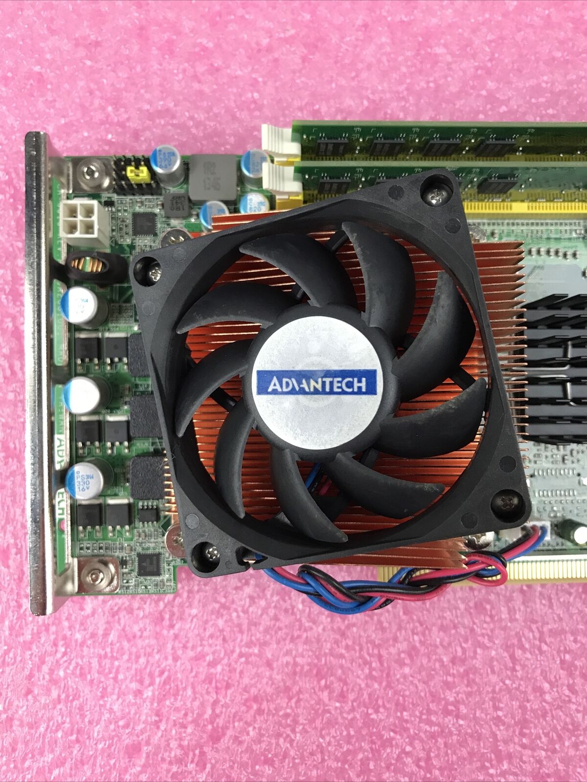 Advantech PCA-6010 Motherboard Core 2 Duo E7400 2.80GHz 3GB RAM