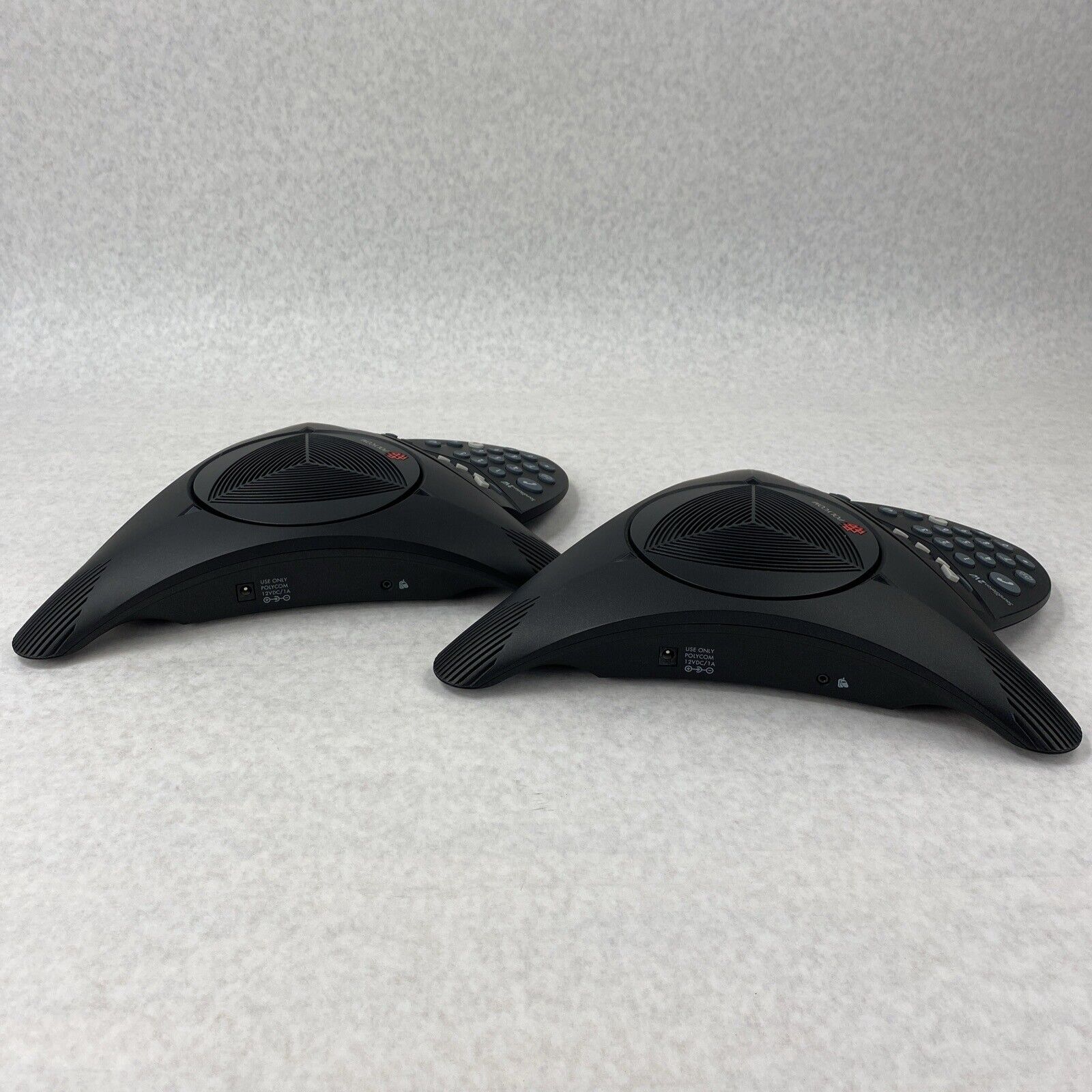 Lot of 2 Polycom SoundStation 2201-67880-160 2W 1.9GHz Speaker Conference Phone