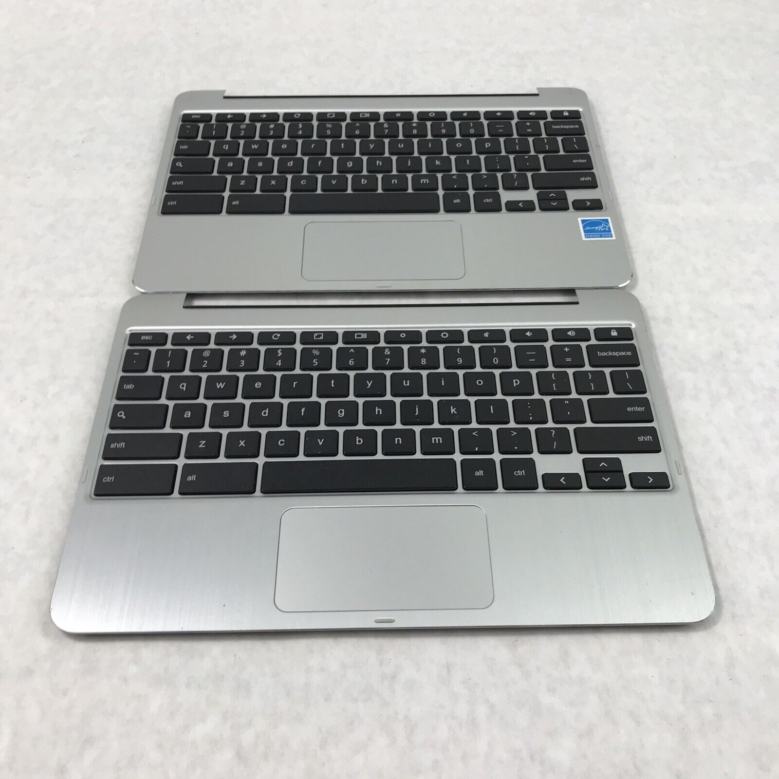 (Lot of 2) ASUS Chromebook C100P US Keyboard Touchpad Palmrest 13NL0971AM0232