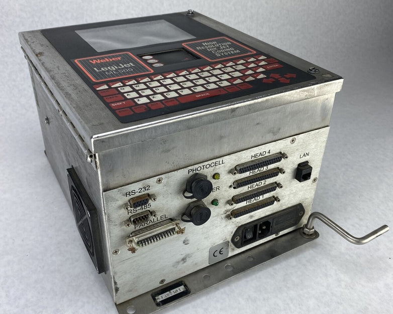 Weber LegiJet XJ6003AB High Resolution Ink Jet Coding System ML500