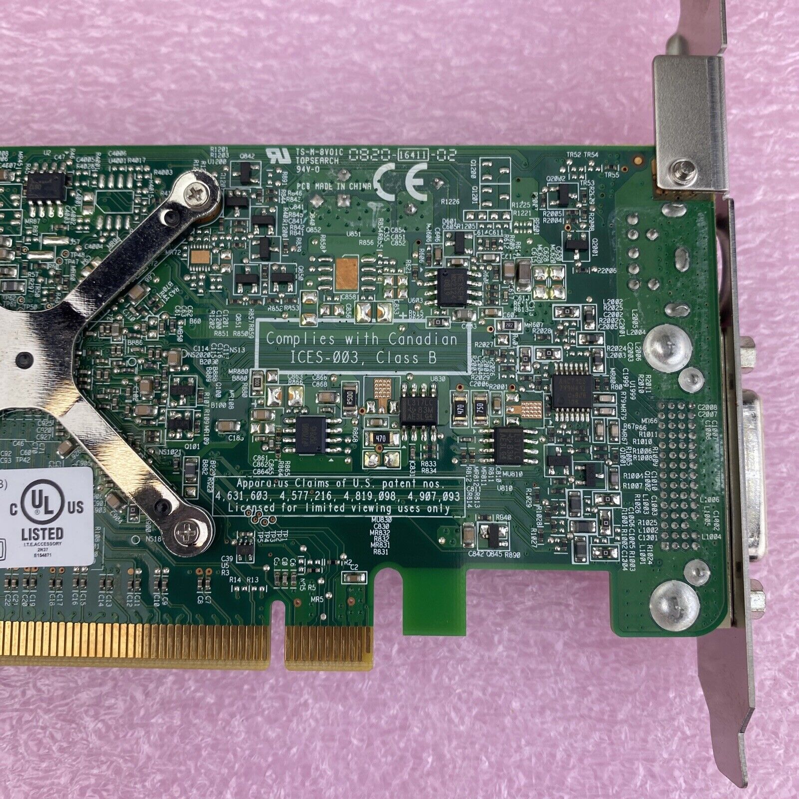 ATI 0HW916 Radeon HD 2400 XT 256MB DMS-59 S-Video PCIe Graphics GPU