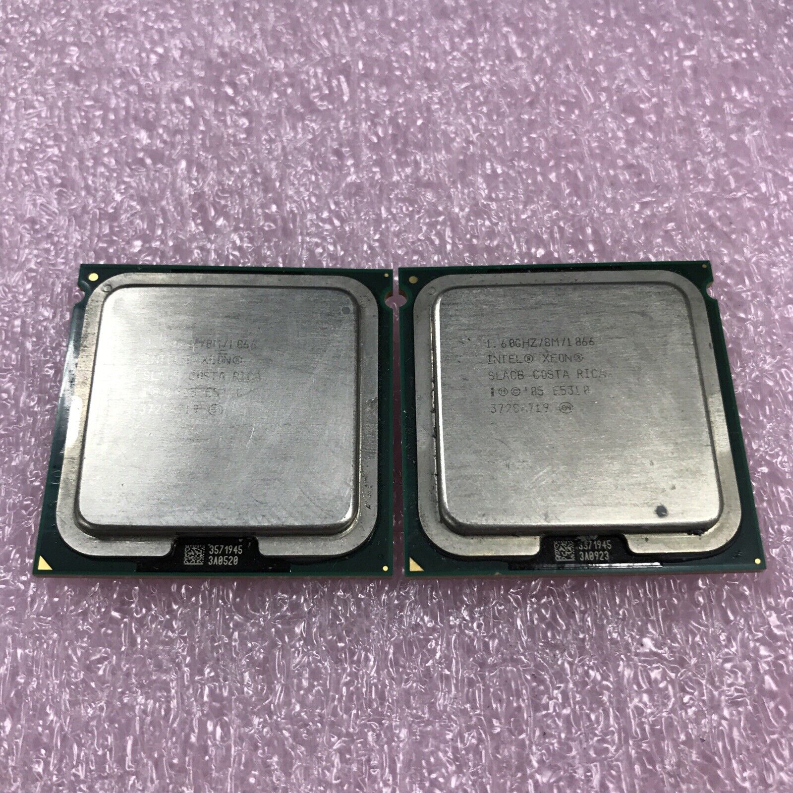 (Lot of 2) Intel Xeon E5310 SLACB 1.6GHz (Tested and Working)