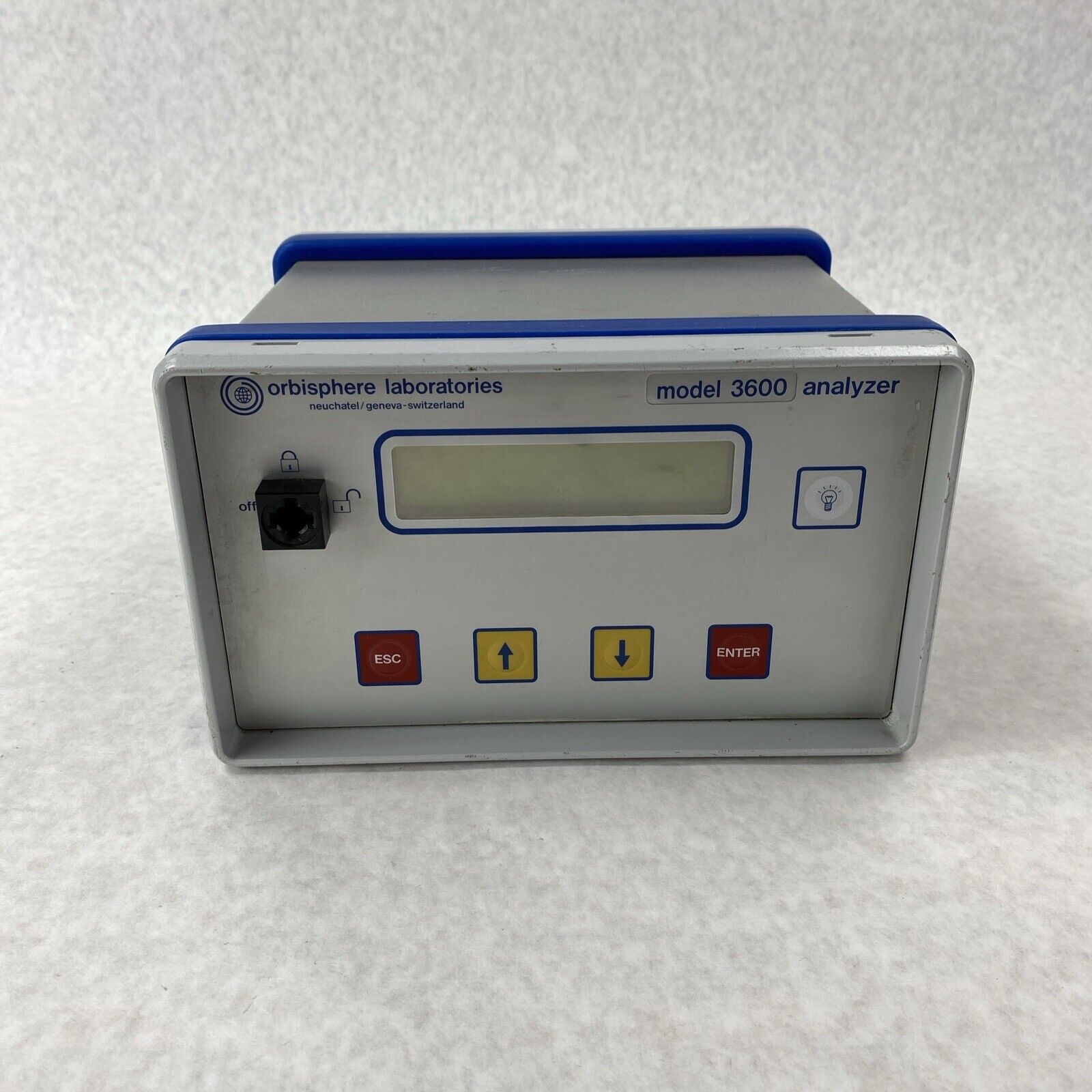 Orbisphere Laboratories Model 3600 Analyzer w/ Power Adapter