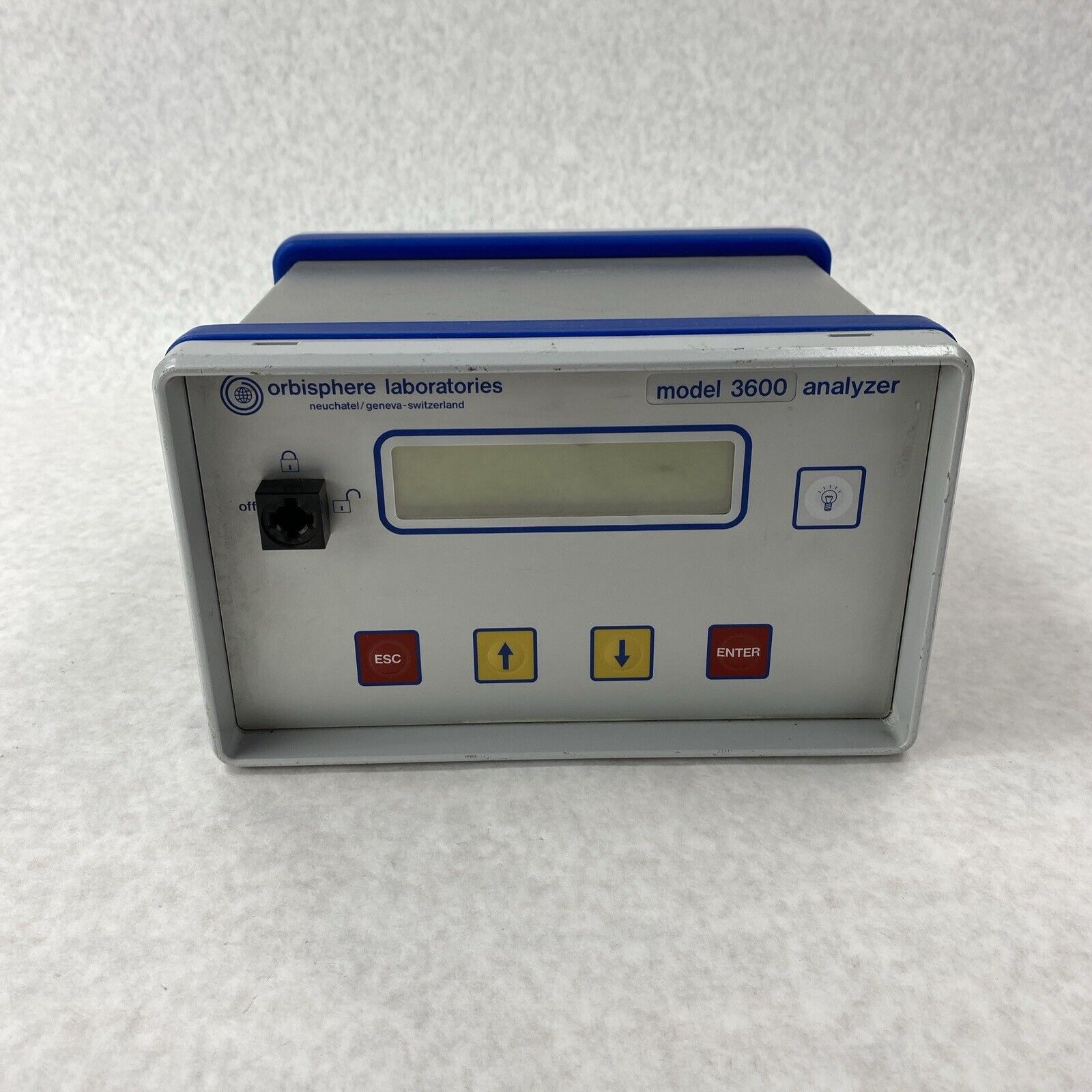 Orbisphere Laboratories Model 3600 Analyzer w/ Power Adapter