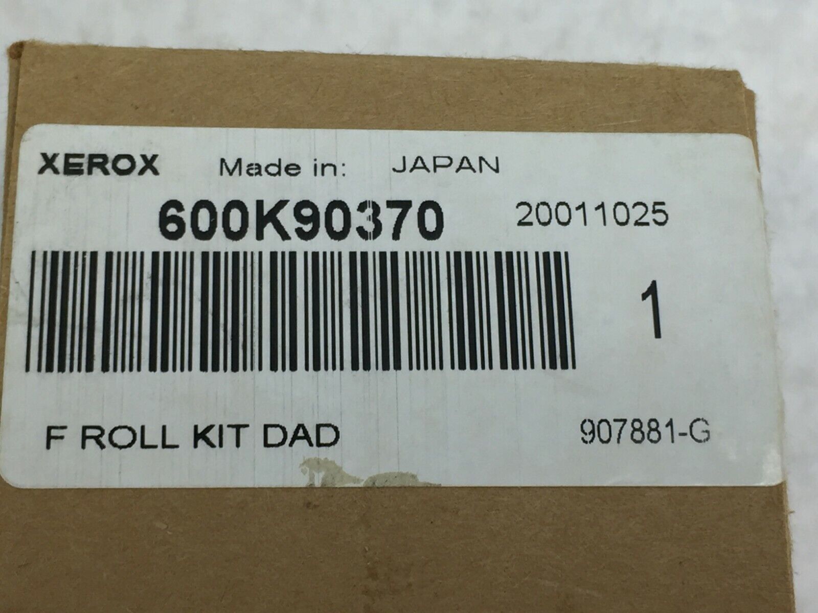 Genuine Xerox 600K90370  DADF Feed Roll Kit   Lot of 2