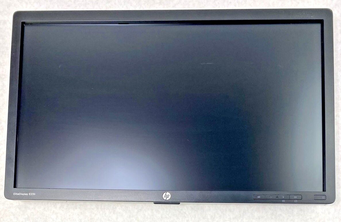 HP E231i EliteDisplay 21inch Monitors 1080p DisplayPort VGA DVI-D Grade B Lot(2)