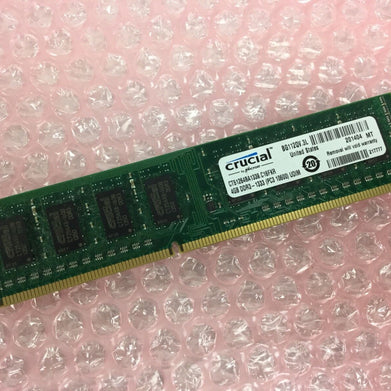 4GB (1x4GB) Crucial DDR3-1333 (CT51264BA1339.C16FKR) Desktop Memory