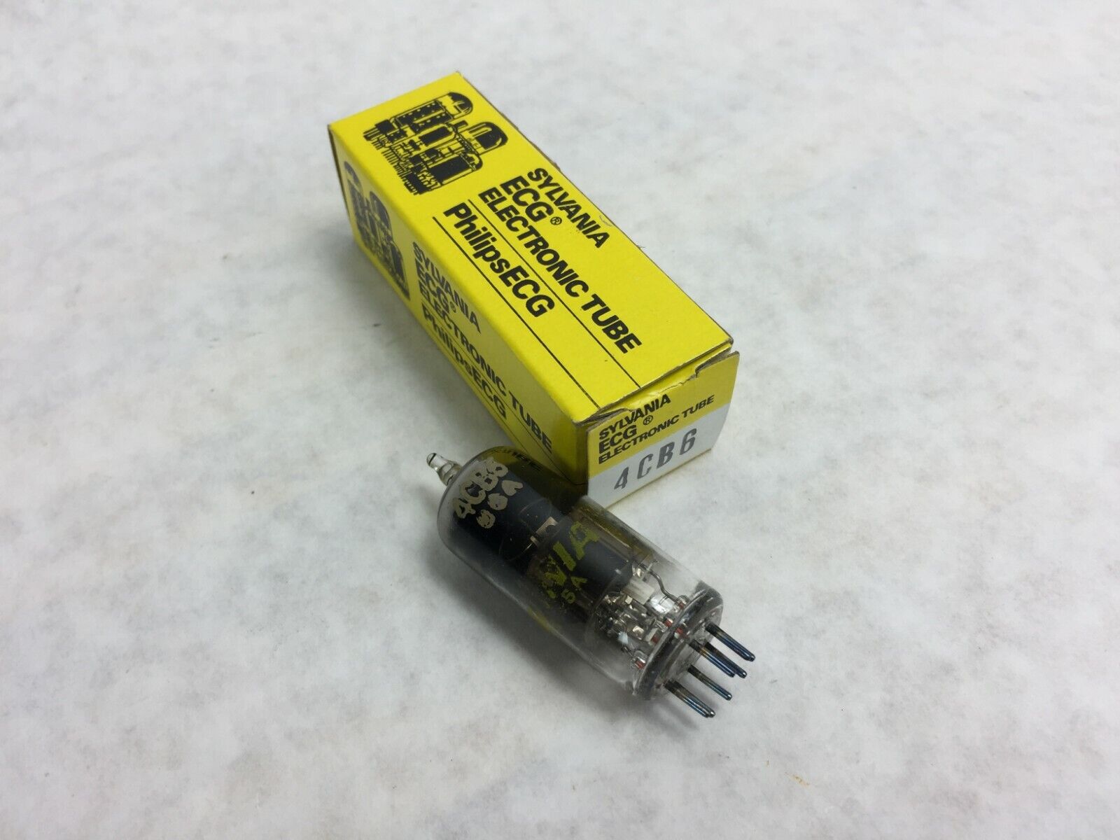 PhilipsECG Electronic Tube  4CB6