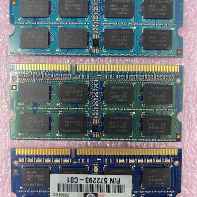 Lot( 3 ) 2GB Hynix HMT125S6BFR8C-H9 DDR3 2Rx8 PC3-10600S  So-DIMM Laptop RAM