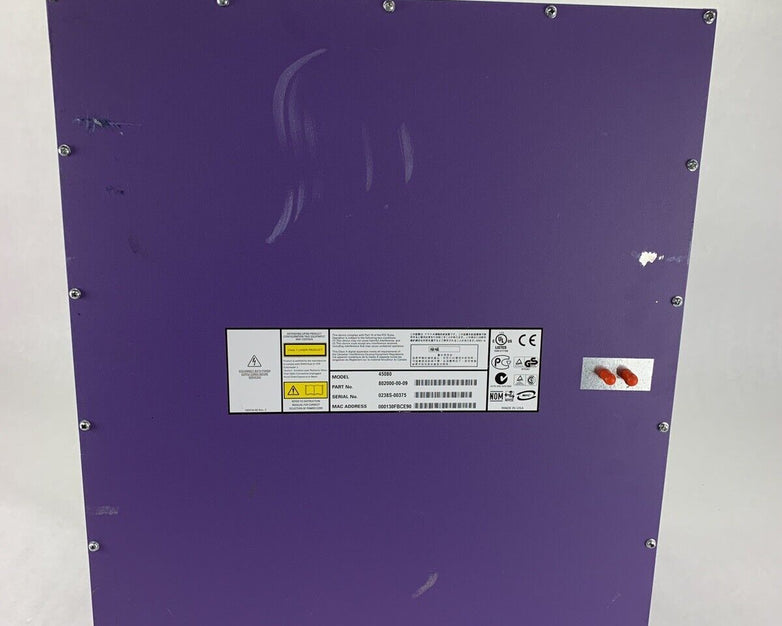 Extreme Networks Alpine 3808 9 Slot Switch 45080 6x FM-32T 1x WM-4T1 1x GM-4X