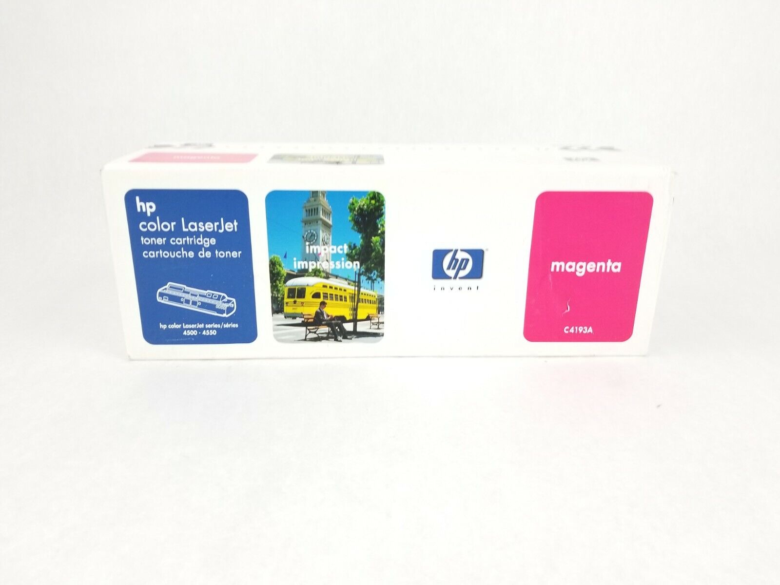Genuine HP Color LaserJet 4500 4550 Series C4193A Toner Cartridge Magenta