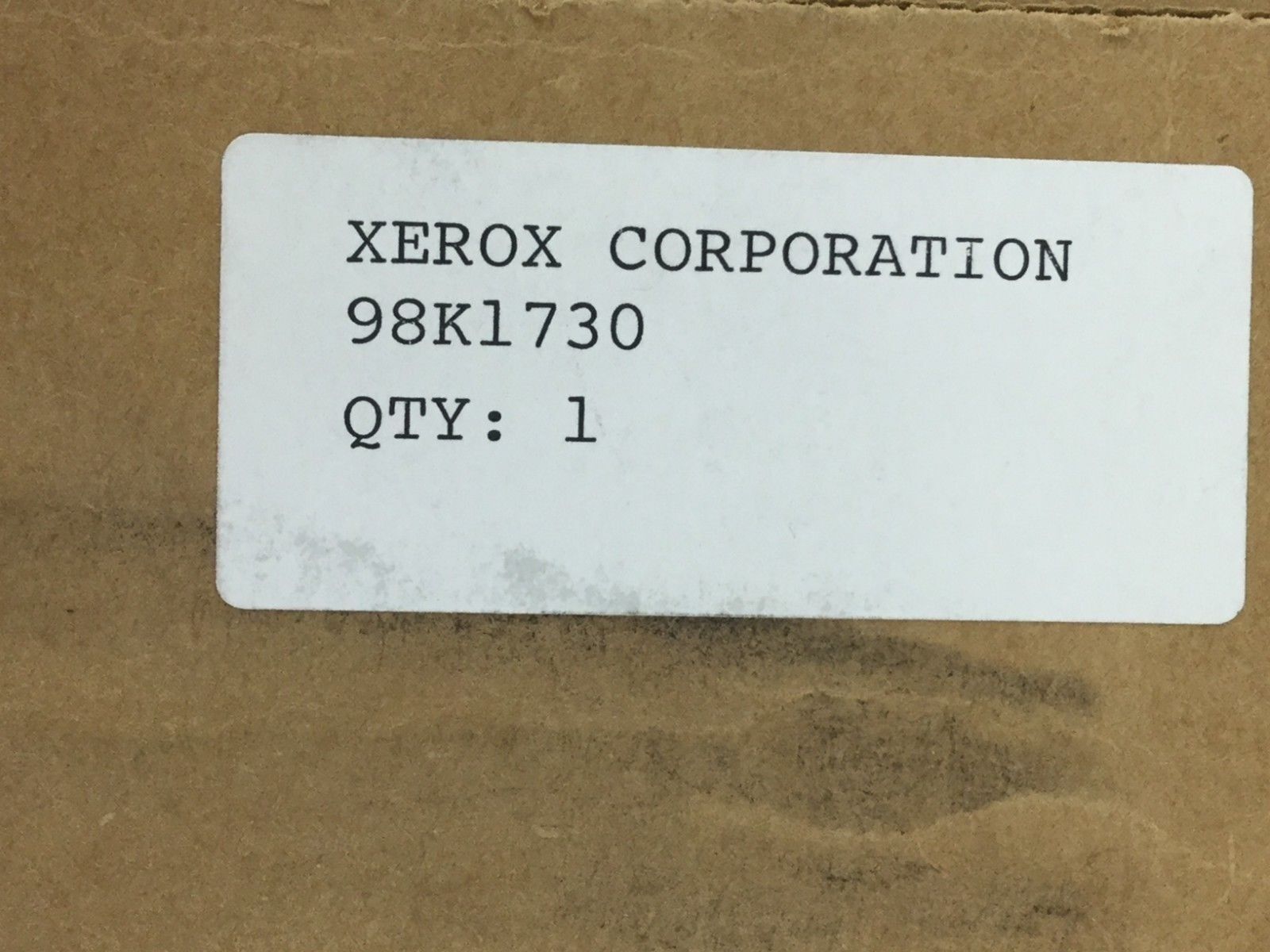 Genuine Xerox Vintage Foreign Accessory Enablement Kit 98K1730