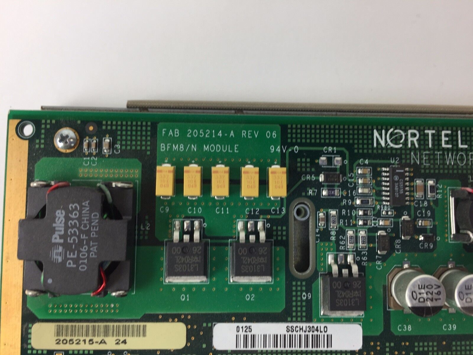 Nortel Passport 8010 8608GBIC DS1404015 8-Port 1000B-SX Router Switch Module